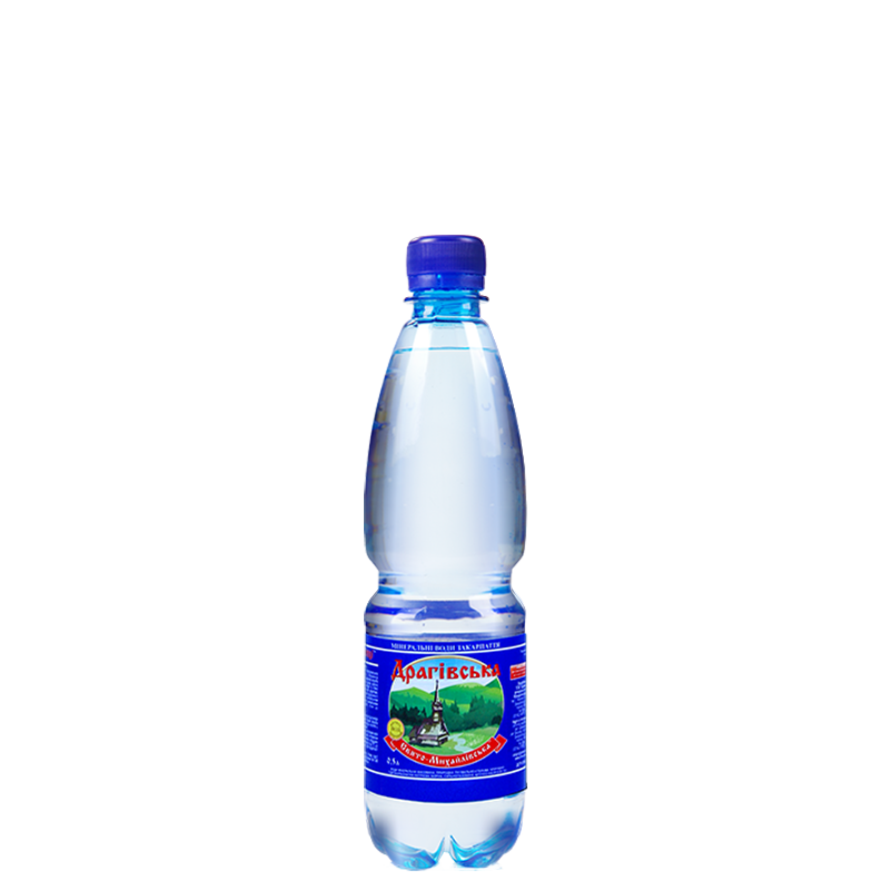 Вода мінеральна ДРАГІВСЬКА, слабогазована, 0,5л